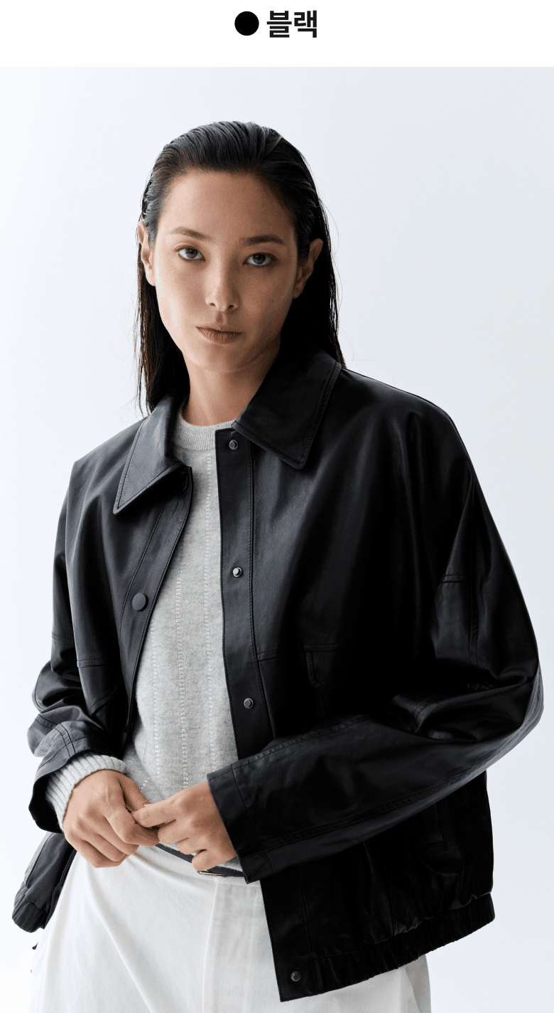 26FW 이태리 램스킨 레더 자켓